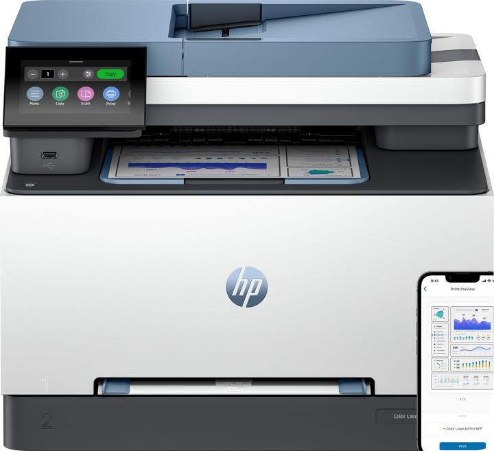 Produktbild HP Color LaserJet Pro MFP 3302sdw (Laser, Farbe)
