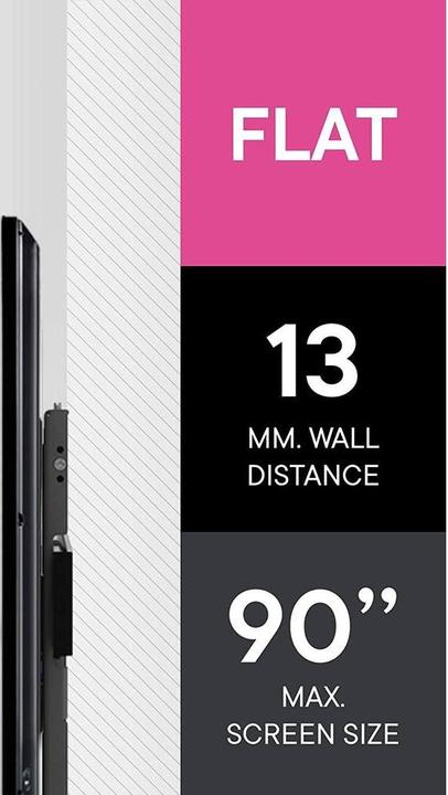 Produktbild One for All Ultraslim WM6611 (Wand, 90", 80 kg)