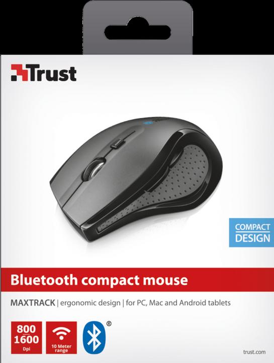 Produktbild Trust MaxTrack Bluetooth Compact Mouse (Kabellos)