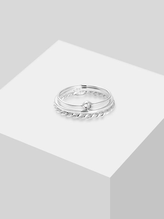 Actual product image Elli Set solitaire (56, 925 Silver)