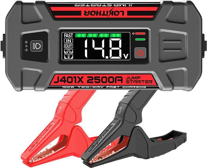 Actual product image Lokithor Powerbank / Jump starter J401X - 2500A 12V 74Wh (2500 A)