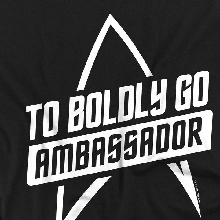 Actual product image Mens To Boldly Go T-Shirt (S)