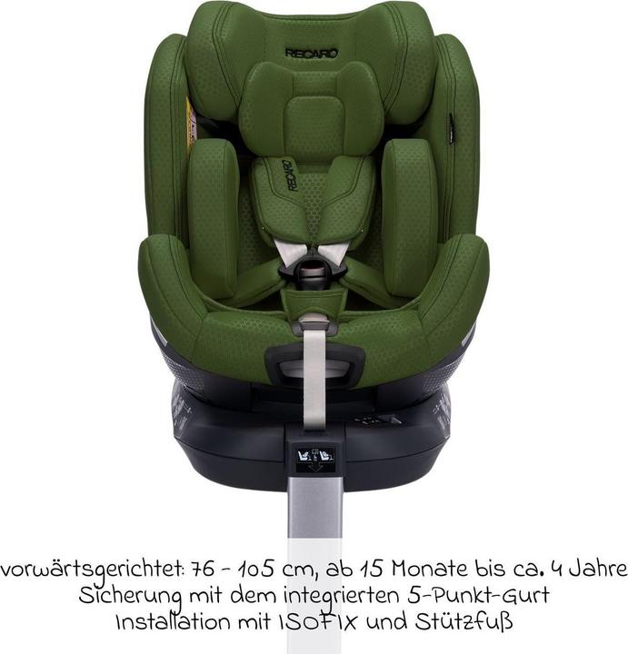 Actual product image Avova Recaro Xenon 1 Reboard Kindersitz (0-7 Jahre) (Reboarder, ECE R129/i-Size Standard)