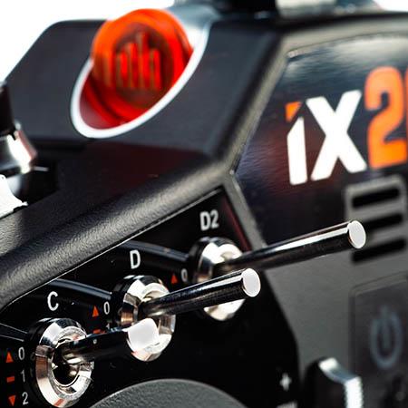 Actual product image Spektrum iX20 20 channel solo transmitter