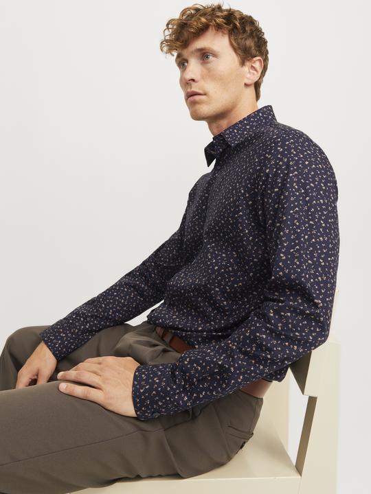 Immagine prodotto Jack & Jones Jprblaleeds Print Dobby L/S Shirt Ln (S)