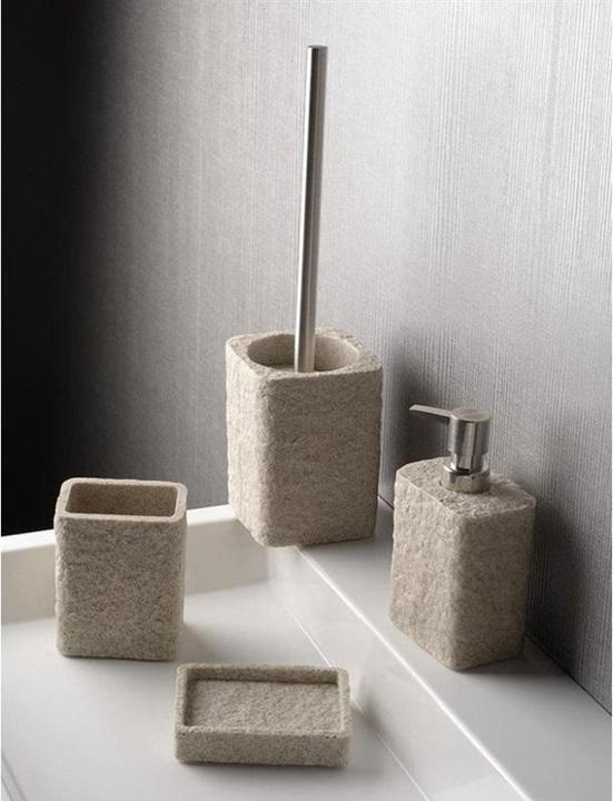 Actual product image Gedy Bathroom Glass Aries Ar9803 Stone Sand