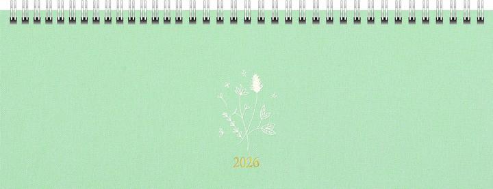 Produktbild Tischkalender Young Line, Wild Flowers 2026 (Harter Einband, Deutsch)
