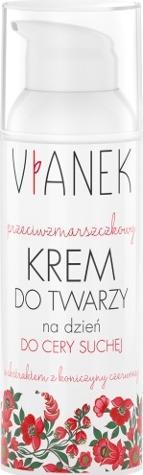 Actual product image Vianek VIANEK Przeciwzmarszczkowy krem do twarzy na dzień do cery suchej 50ml (50 ml, Day cream)