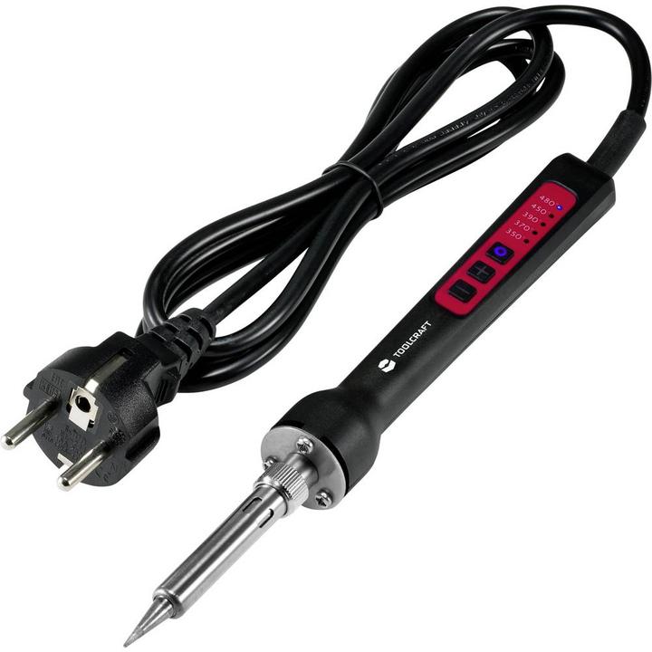 Actual product image Toolcraft Soldering iron with 5 temperature settings, 80 W