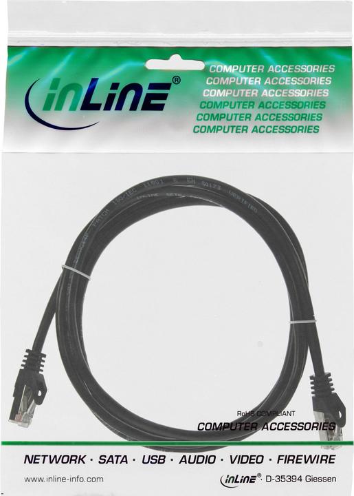 Image du produit InLine Câble de raccordement (SF/UTP, CAT5e, 2 m)