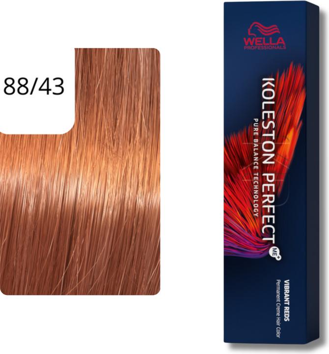 Image du produit Wella Koleston Vibrant Reds (88/43 Blond pâle Intensif Intensif Rouge-Or)
