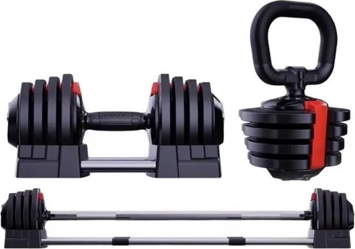Produktbild Gym Universe 3 in 1 Verstellbare Hantelsystem