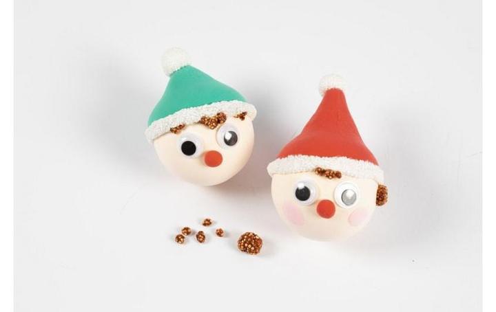 Produktbild Creativ Company Bastelset Weihnachtskugeln Wichtel