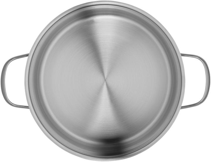 Produktbild WMF Topfset Induktion Kochtopfset 4tlg Glasdeckel Provence Plus (24 cm, Kochtopf, Edelstahl)