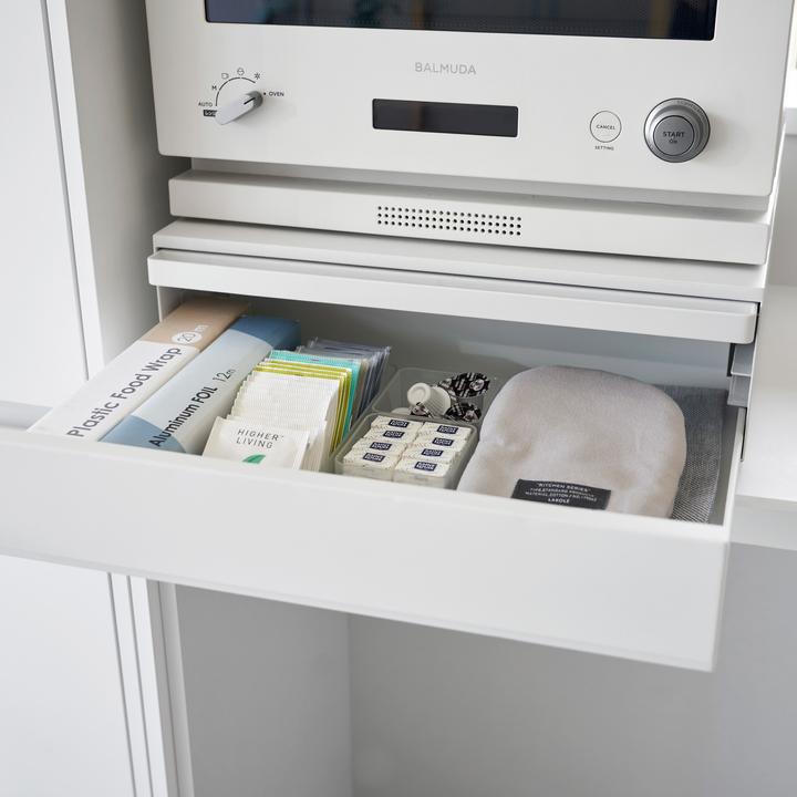Produktbild Yamazaki Ausziehtablett mit Schublade für Arbeitsplatte TOWER