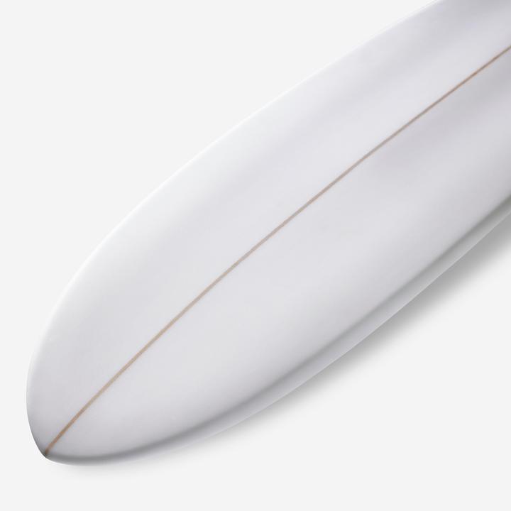 Image du produit Olaian Planche de surf hybride en résine 6'4 40L avec 3 ailerons - kaki (6'4")