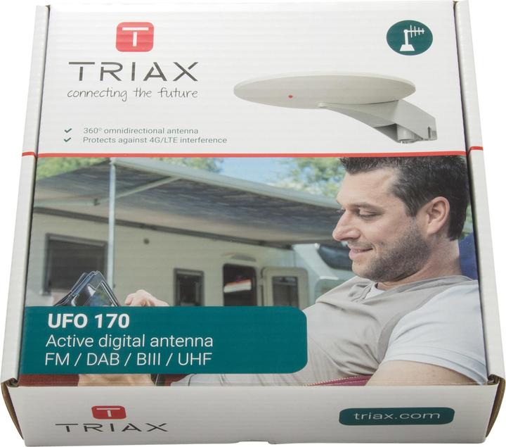 Actual product image Triax UFO 170 - Antenna - Radio - 27 dBi (UHF) (DAB+, UHF, VHF)