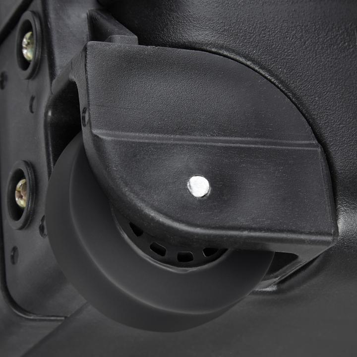 Image du produit tectake Mallette de transport à roulettes avec poignée télescopique (Mallette photo, 27 l)