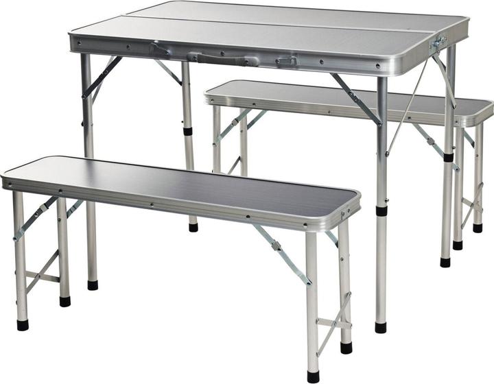 Produktbild Redcliffs Campingtisch mit Bänken für 4 Personen, klappbar