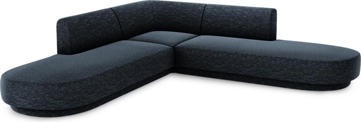 Actual product image Micadoni Symmetrical Corner Sofa, "Miley", 5 Seats, 248x248x70Made in Europe (Corner sofa)