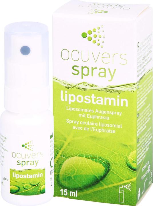 Image du produit Innomedis Ocuvers Spray lipostamine pour les yeux, solution de 15 ml (15 ml, Ocuvers Spray lipostamine pour les yeux, 15 ml de solution)