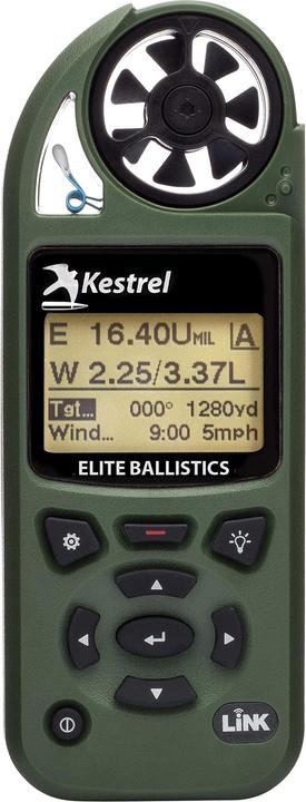 Image du produit Kestrel Elite Météo avec balistique et lien Bluetooth LiNK Enabled Braunoliv
