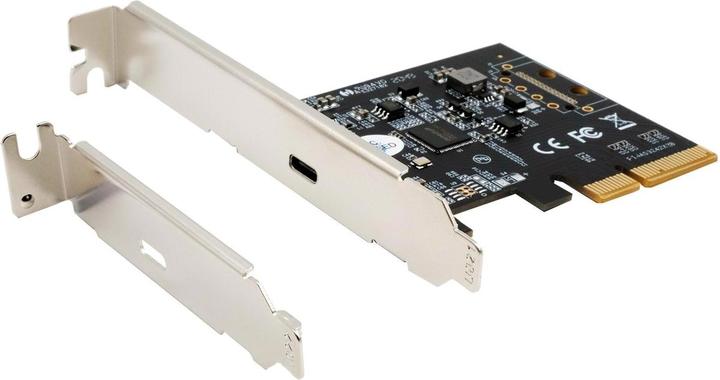 Produktbild Exsys GmbH USB 3.2 Gen2x2 PCIe (x4) Karte mit 1 Ports C-Anschluss