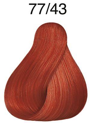 Actual product image Wella Koleston Perfect Me+ Vibrant Reds (77/43 medium blonde intense red-gold)
