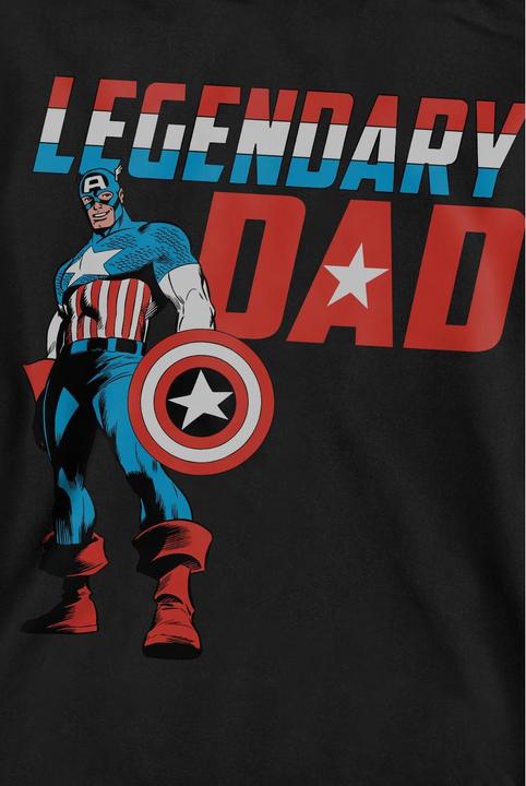 Immagine prodotto Captain America Legendary Dad Felpa Adulto Unisex (L)