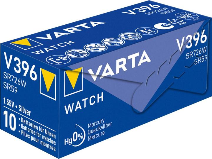 Actual product image Varta V 396 - battery SR59 - silver oxide - 25 (1 pcs., SR59, 27 mAh)