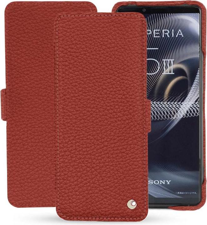 Actual product image Noreve Horizontal leather flap shell (Sony Xperia 5 III)