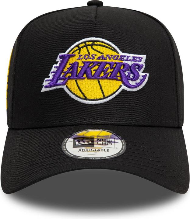 Produktbild New Era E-Frame Snapback Cap - SIDEPATCH Los Angeles Lakers (One Size)