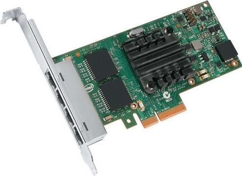 Actual product image Fujitsu Ethernet Controller 4x1 Gbit PCIe x4 Intel I350-T4 (Mini PCI Express)