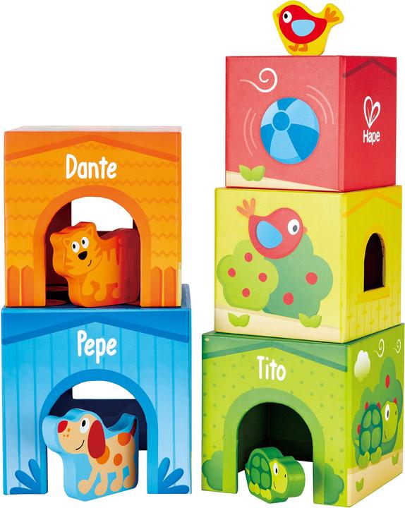 Immagine prodotto Hape Pepe & Friends torre di impilamento