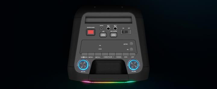 Produktbild Medion MD 44468 Partylautsprecher schwarz (15 h, Akkubetrieb, Netzbetrieb)