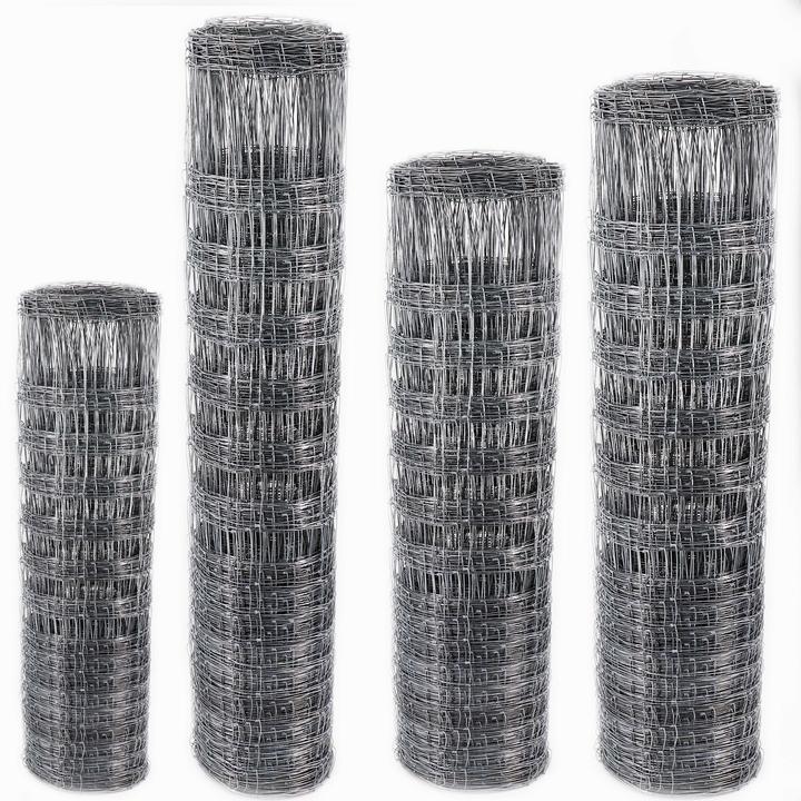 Produktbild Aquagart 50m Wildzaun Forstzaun Knotengeflecht Weidezaun Drahtzaun 100/8/15L