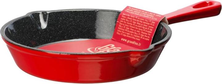 Image du produit poêle en fonte émaillée 15.5 cm, rouge (15.50 cm, Poêle à frire, Fonte)