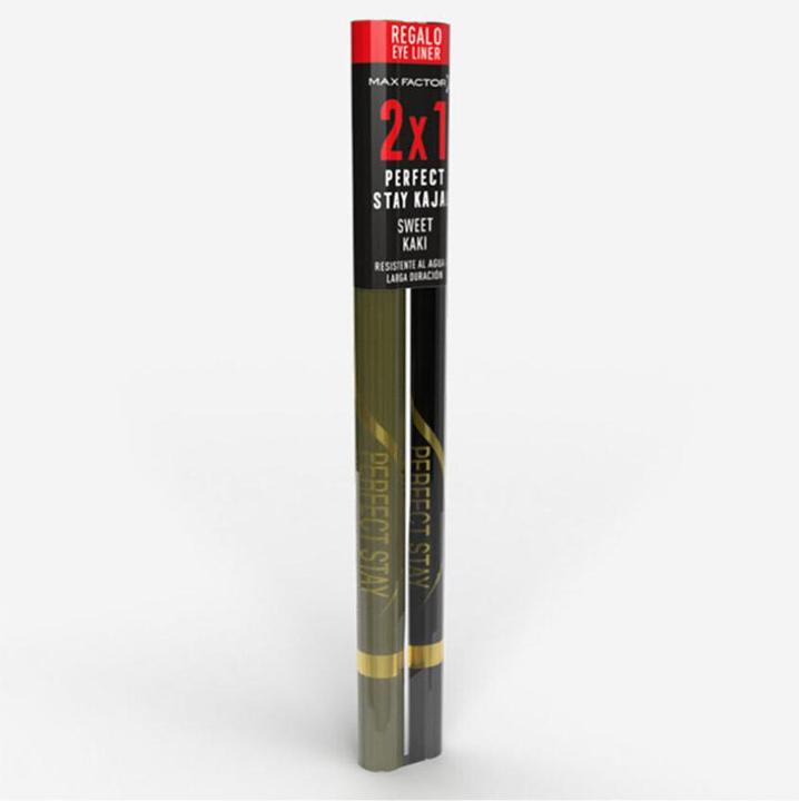 Actual product image Max Factor Perfect Stay Long Lasting Kajal Sweet Kaki 13g - Pack of 2 (Long Lasting Kajal 96 + Long Lasting Kajal 97)