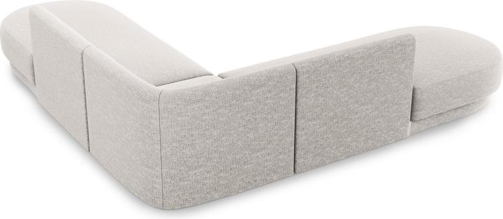 Actual product image Micadoni Symmetrical Corner Sofa, "Miley", 5 Seats, 248x248x70Made in Europe (Corner sofa)