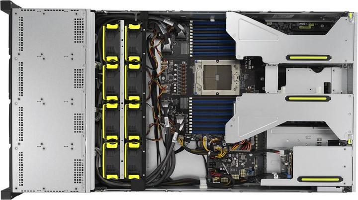 Produktbild ASUS Server RS521A-E12-RS12U/1G/1.6kW/12NVMe/FAN/RH/OCP/GPU