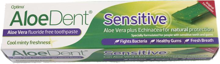 Produktbild Aloe Dent Sensitive Aloe Vera Toothpaste Fluoride Free 100ml (100 ml)