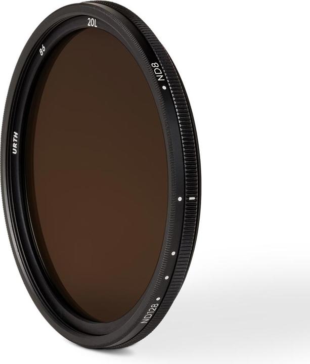 Actual product image Urth 86mm ND8 128 (3 7 Stop) Variable ND Lens Filter (Plus+) (Neutral density filter, 86 mm)