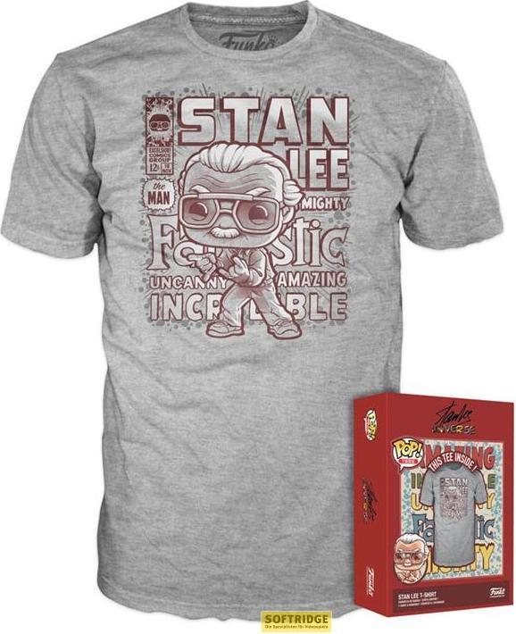 Immagine prodotto Funko Maglietta Marvel Boxed Tee Stan Lee Taglia M (M)