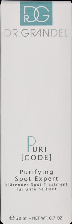 Actual product image Dr Grandel Puricode Purifying Spot Expert (20 ml, Face gel)