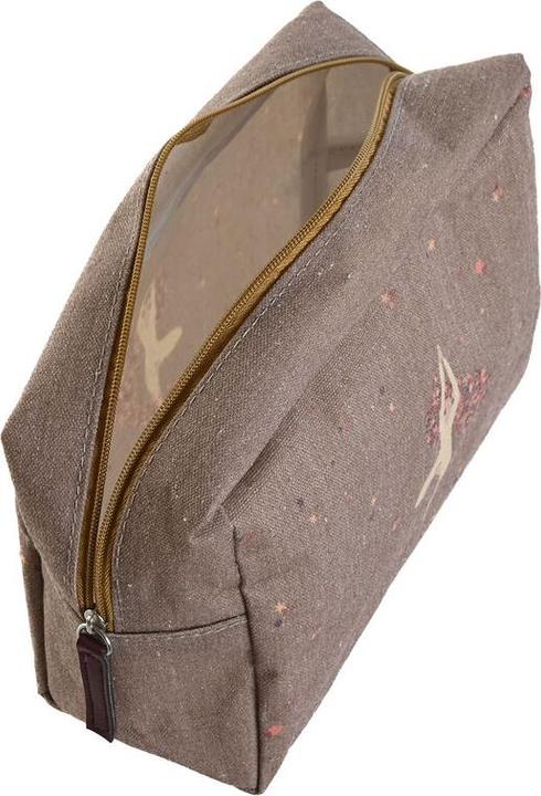 Productafbeelding DKD Home Decor Reise-Toilettentasche Braun grün Burgunderrot 20 x 8 x 14 cm