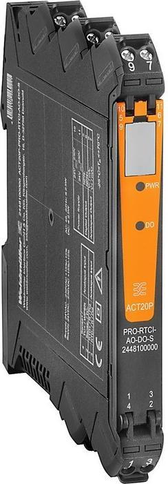 Actual product image Weidmüller Isolating amplifier 20-30V passive 2channel 7760054117