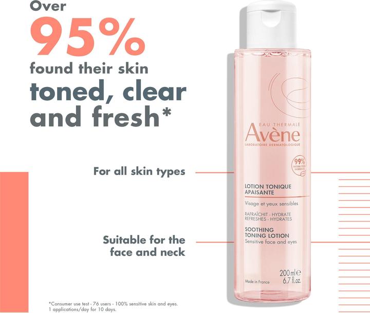 Actual product image Avène Mild facial toner (200 ml)