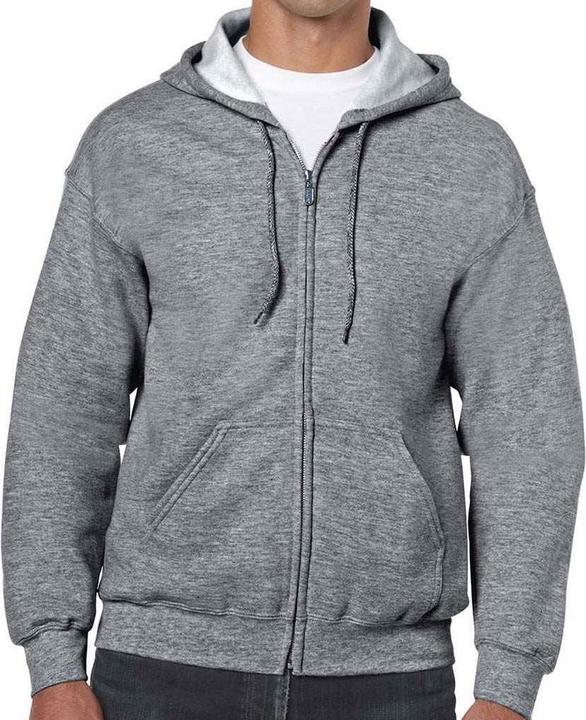 Immagine prodotto Gildan Felpa con Cappuccio e Zip Intera Uomo (L)
