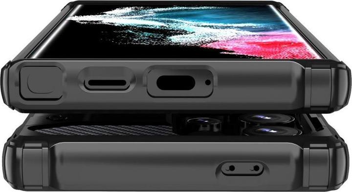 Image du produit Hurtel Armure hybride - Noir (Samsung Galaxy S24 Ultra)