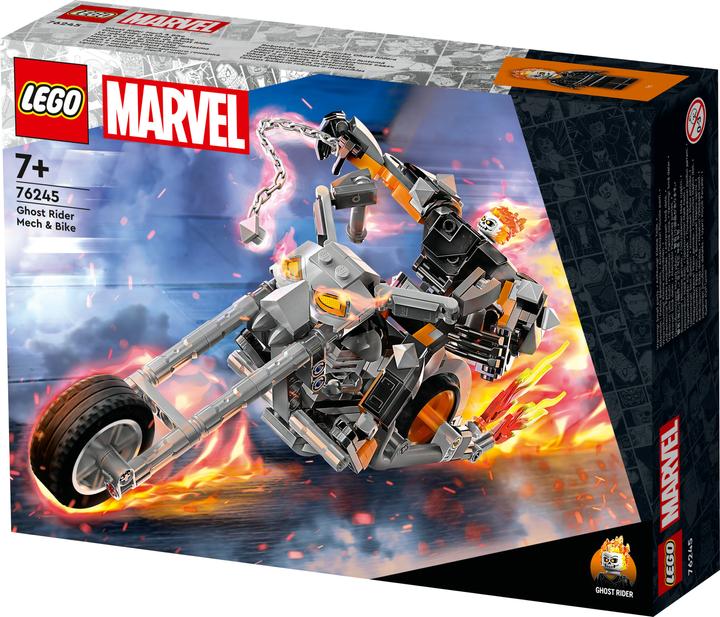 Actual product image LEGO 76245 Ghost Rider with Mech & Bike (76245, LEGO Marvel)